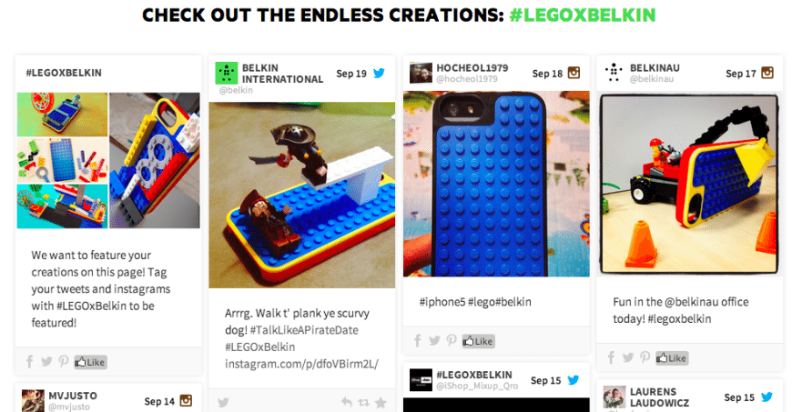 Beispiele für User generated Content_Legobelkin